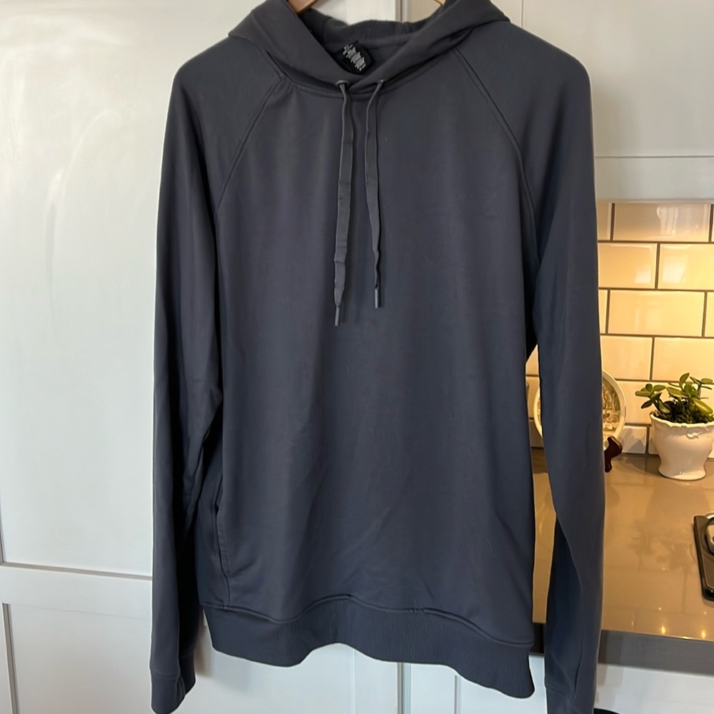 Men’s slate gray/blue hoodie